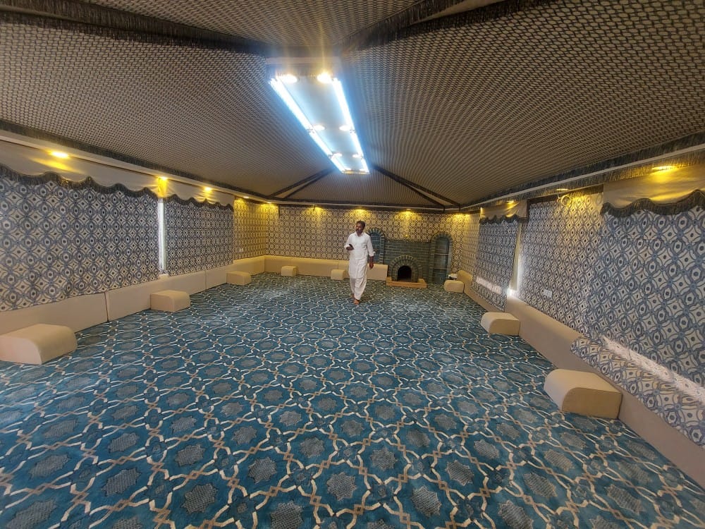 ديكورات قماشية داخلية بخميس مشيط عسير بواسطة qrameed.com