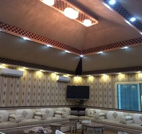 ديكورات قماشية داخلية بخميس مشيط عسير بواسطة qrameed.com